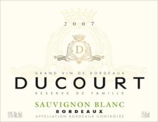 Ducourt, Reserve De Famille Sauvignon