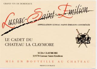 Cadet Du Chateau La Claymore