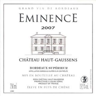 Cuvee Eminence