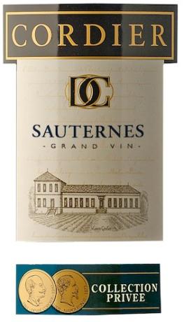 Cordier Collection Privée Sauternes