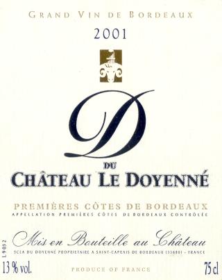 D Du Château Le Doyenné