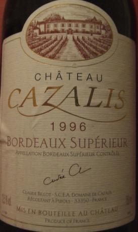 Château  Cazalis