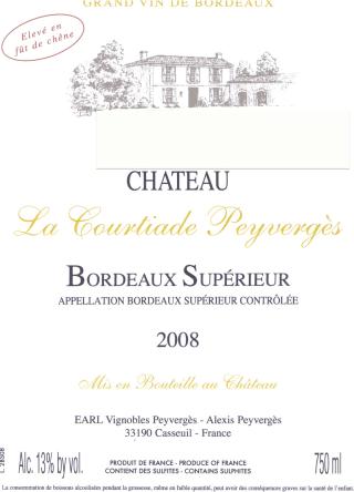 Château La Courtiade Peyvergès