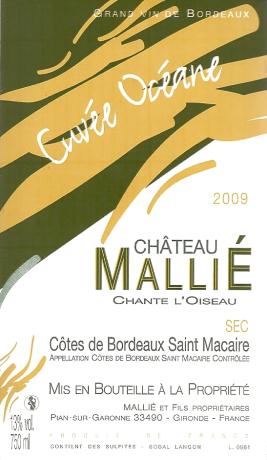 Château Mallié Chante L'Oiseau