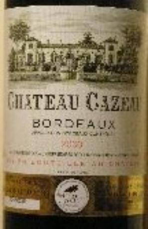 Château  Cazeaux