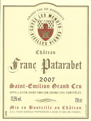 Château Franc Patarabet