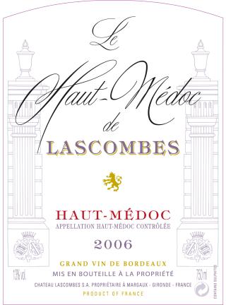 Le Haut Médoc De Lascombes