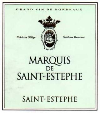 Marquis De Saint-Estephe