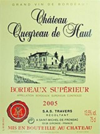 Château Queyreau De Haut