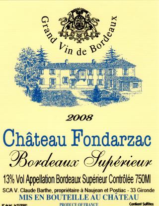 Château Fondarzac