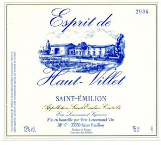 Esprit De Haut-Villet