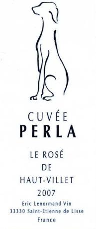 Cuvée Perla Le Rosé De Haut-Villet