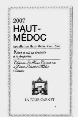 Grandes Réserves La Tour Carnet