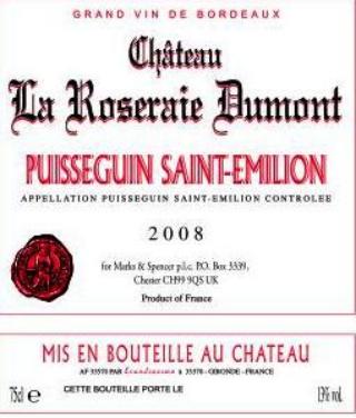 Château Roseraie Dumont