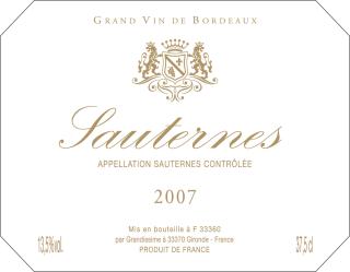 Grandissime Sauternes