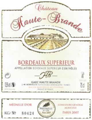 Chateau Haute Brande