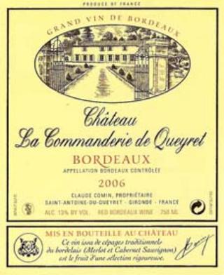Chateau La Commanderie De Queyret