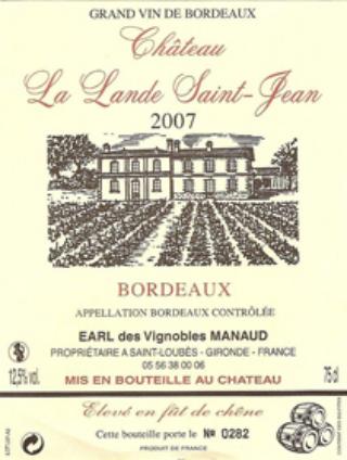 Chateau La Lande Saint Jean