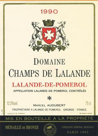 Domaine  Champs De Lalande