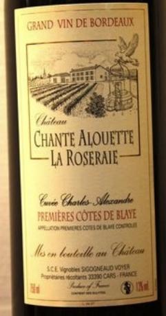 Château  Chante-Alouette