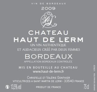 Chateau Haut De Lerm