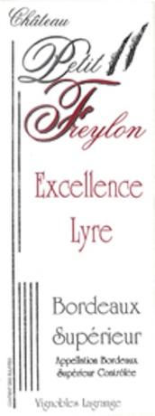 Chateau Petit Freylon Excellence Lyre