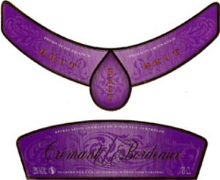 Cremant Des Carbonnieres  -Etiquette Violette