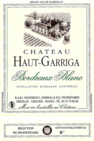 Chateau Haut Garriga
