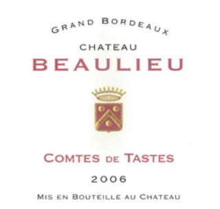 Chateau Beaulieu Comtes De Tastes