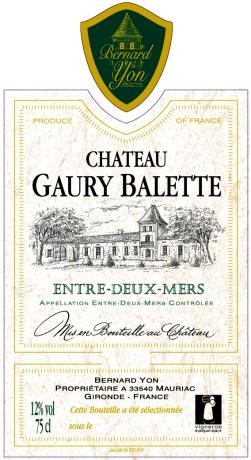 Chateau Gaury Balette