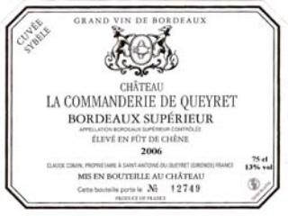 Château La Commanderie De Queyret