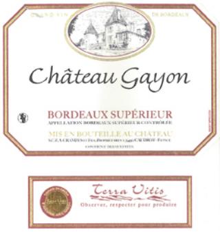 Chateau Gayon  ------- Terra Vitis
