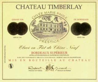 Chateau Timberlay Prestige "Marie Paule"