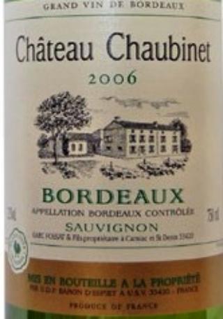 Château  Chaubinet