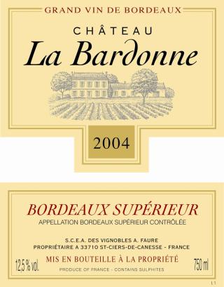 Château La Bardonne