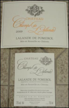 Château Champs De Lalande