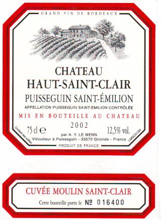 Château Haut Saint Clair