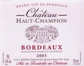 Château Haut-Champion