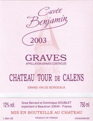 Château Tour De Calens