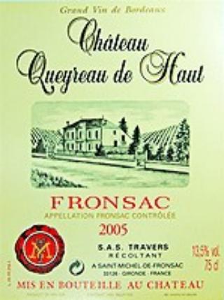 Château Queyreau De Haut