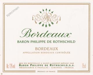 Bordeaux Baron Philippe De Rothschild Blanc
