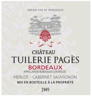 Châteaux Tuilerie Pagès 2009