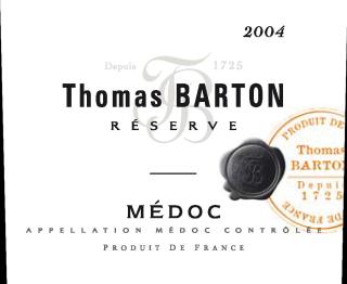 Thomas Barton Réserve Médoc