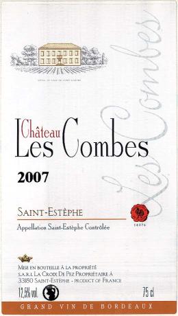 Château Les Combes 2007