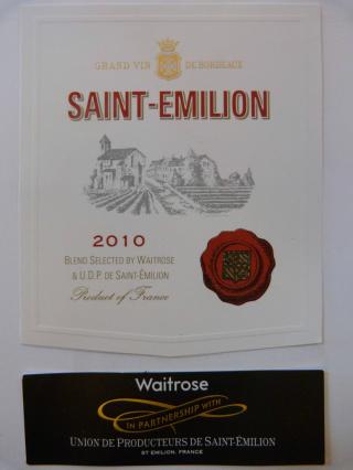 Saint Emilion Waitrose