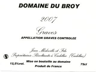 Domaine Du Broy