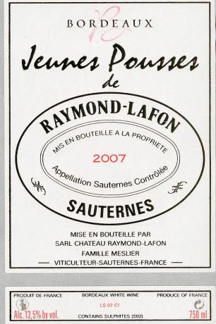 Jeunes Pousses De Raymond-Lafon