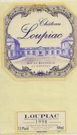 Chateau De Loupiac