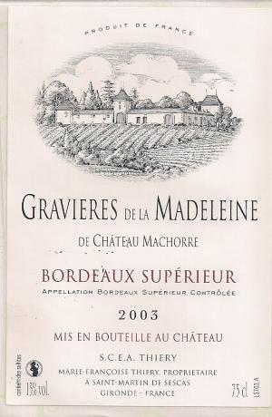 Gravieres De La Madeleine