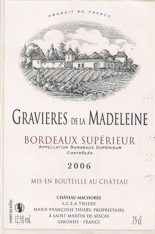 Gravieres De La Madeleine